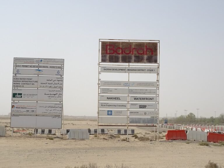 Dubai Water Front Badrah, Hessyan First: Dubai Land Department inspection photo, August 2015