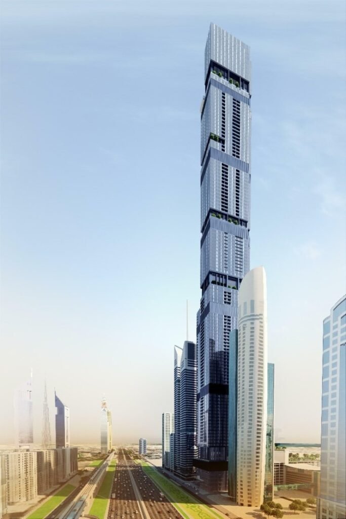 Entisar Tower, Dubai: project render
