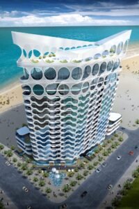 Pixel Tower, Hessyan First: project render