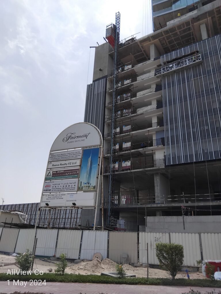 Sabah Dubai Skyline, Dubai: Dubai Land Department inspection photo, May 2024