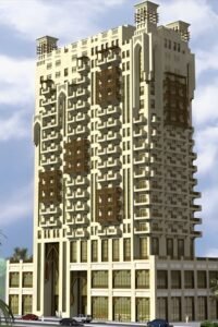 Yaass Tower, Al Jadaf: project render
