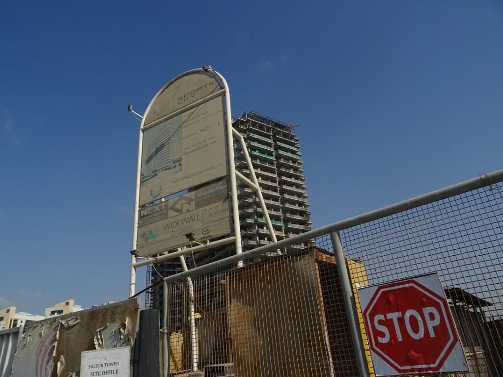 Classic Soccer Tower, Al Hebiah Fourth: Dubai Land Department inspection photo, January 2017