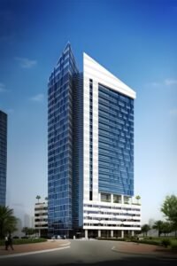 North Gate Business Tower, Jabal Ali Industrial Second: project render